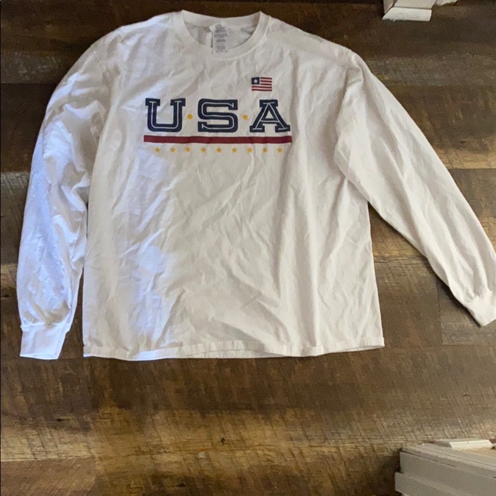 White USA shirt